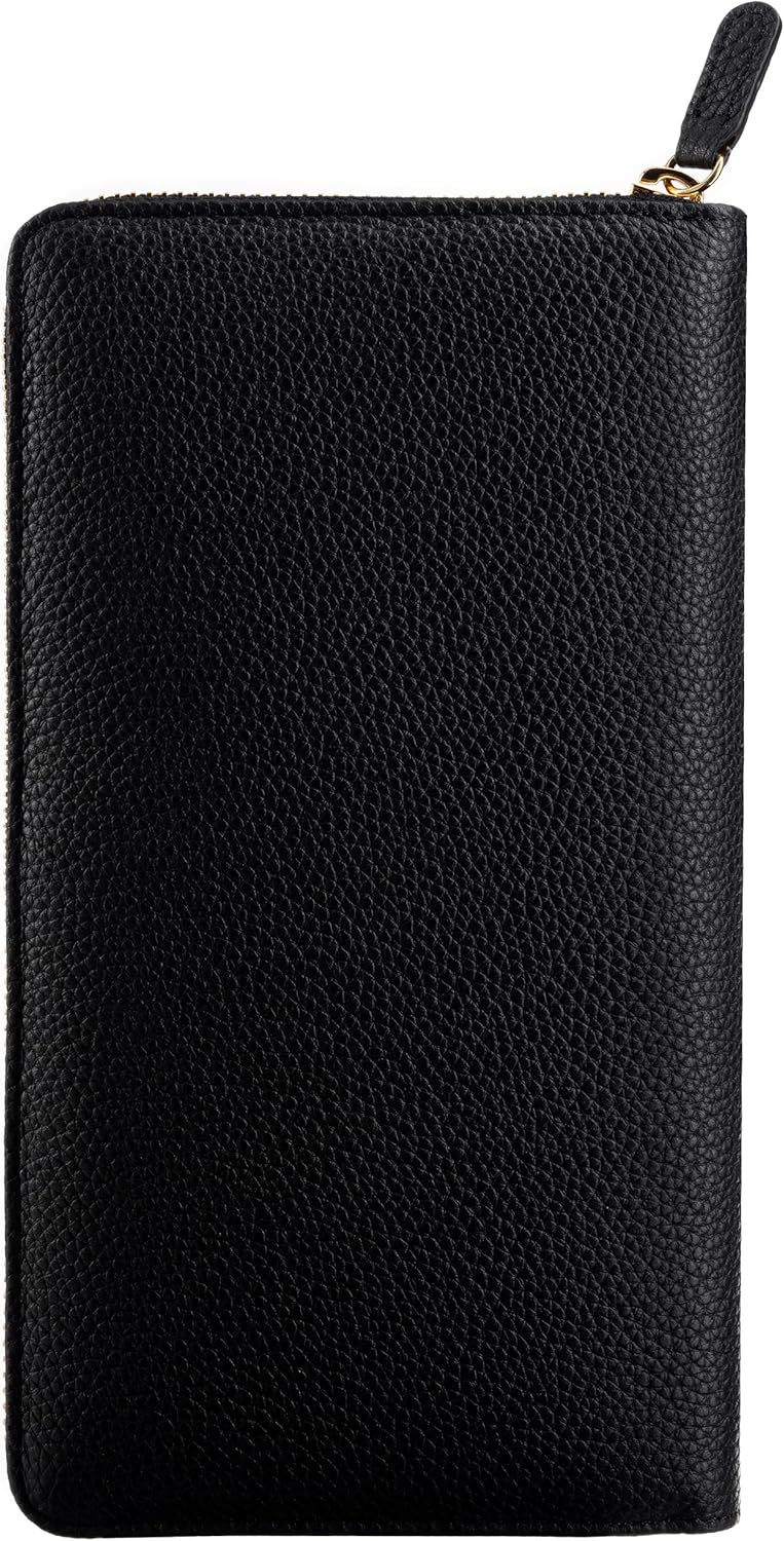 Ox Knight Zipper Leather Cover for Hobonichi Weeks/Weeks Mega - with Pen Loop, Card Slots, and Back Pocket - Image 1